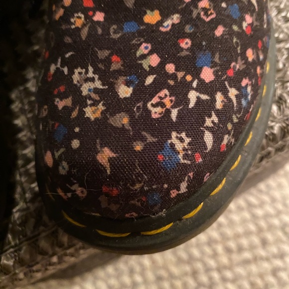 Docs… size 6, floral pattern. Not leather. Great pattern for spring. Worn twice - Picture 2 of 4